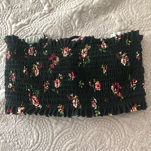 Strapless bathing suit top